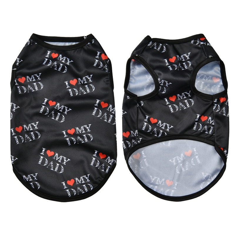Pet Tank Top- I love my mom/dad
