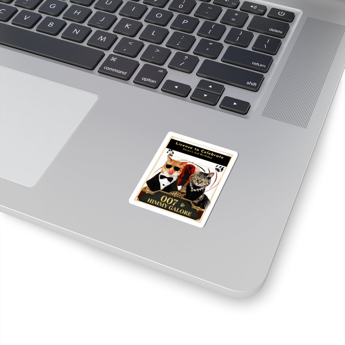 License to Celebrate — Kiss-Cut Sticker