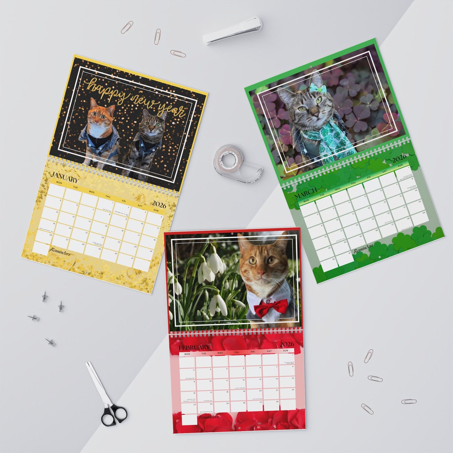 Downloadable 2026 Wall Calendar