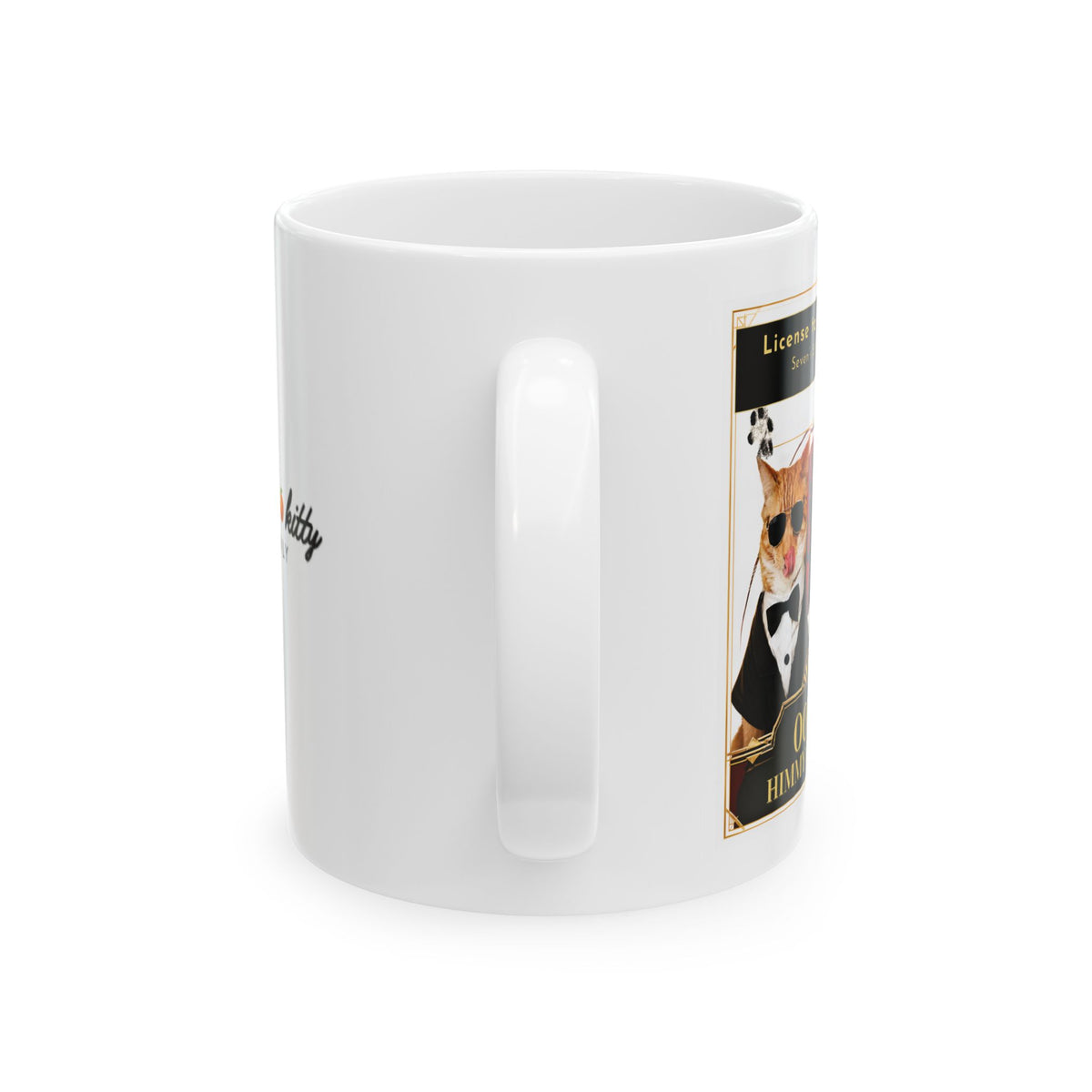 License to Celebrate — White Coffee Mug 11oz