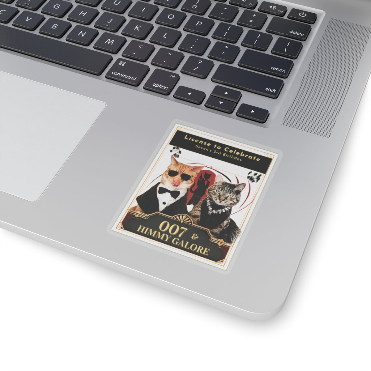 License to Celebrate — Kiss-Cut Sticker