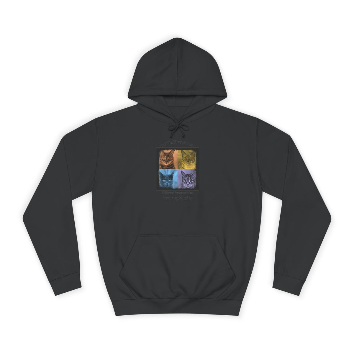 The Flufftastic Four — Unisex Graphic Hoodie