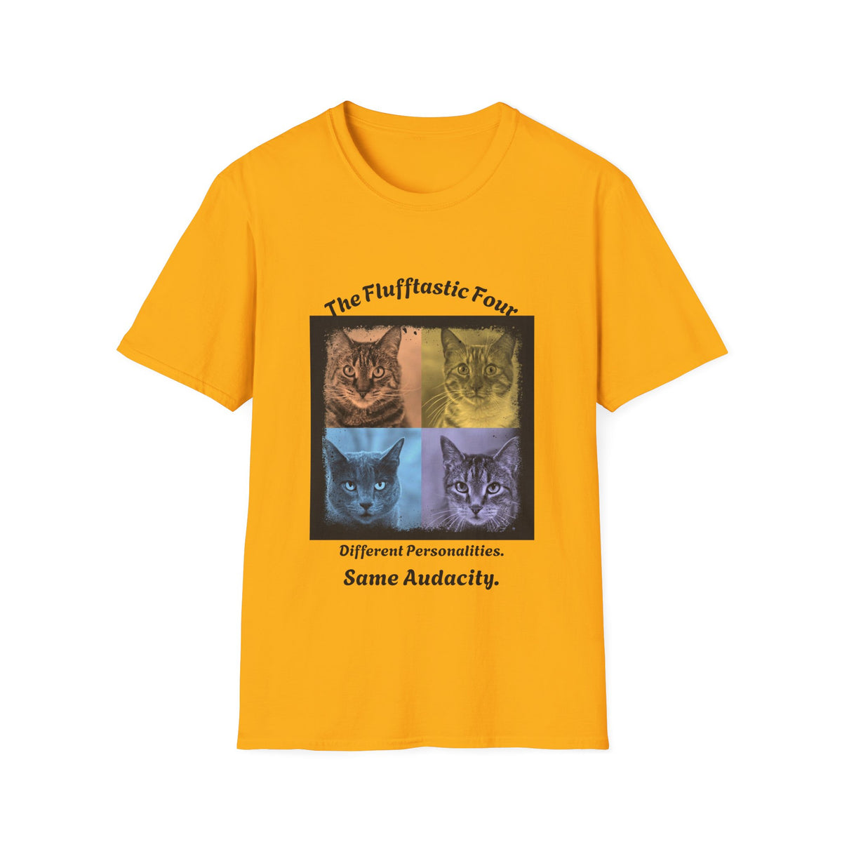 The Flufftastic Four — Unisex T-shirt