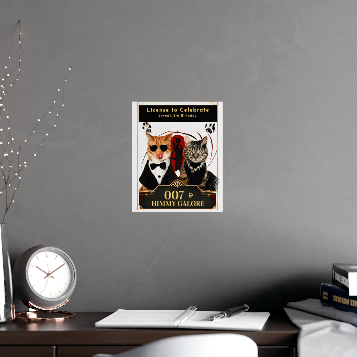 License to Celebrate — 9 x 11 Poster