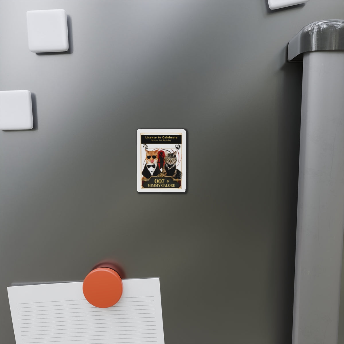 "License to Celebrate" — Die-Cut Magnet