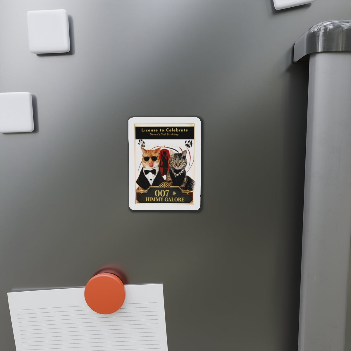 "License to Celebrate" — Die-Cut Magnet