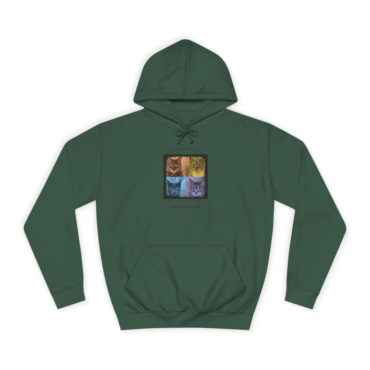 The Flufftastic Four — Unisex Graphic Hoodie