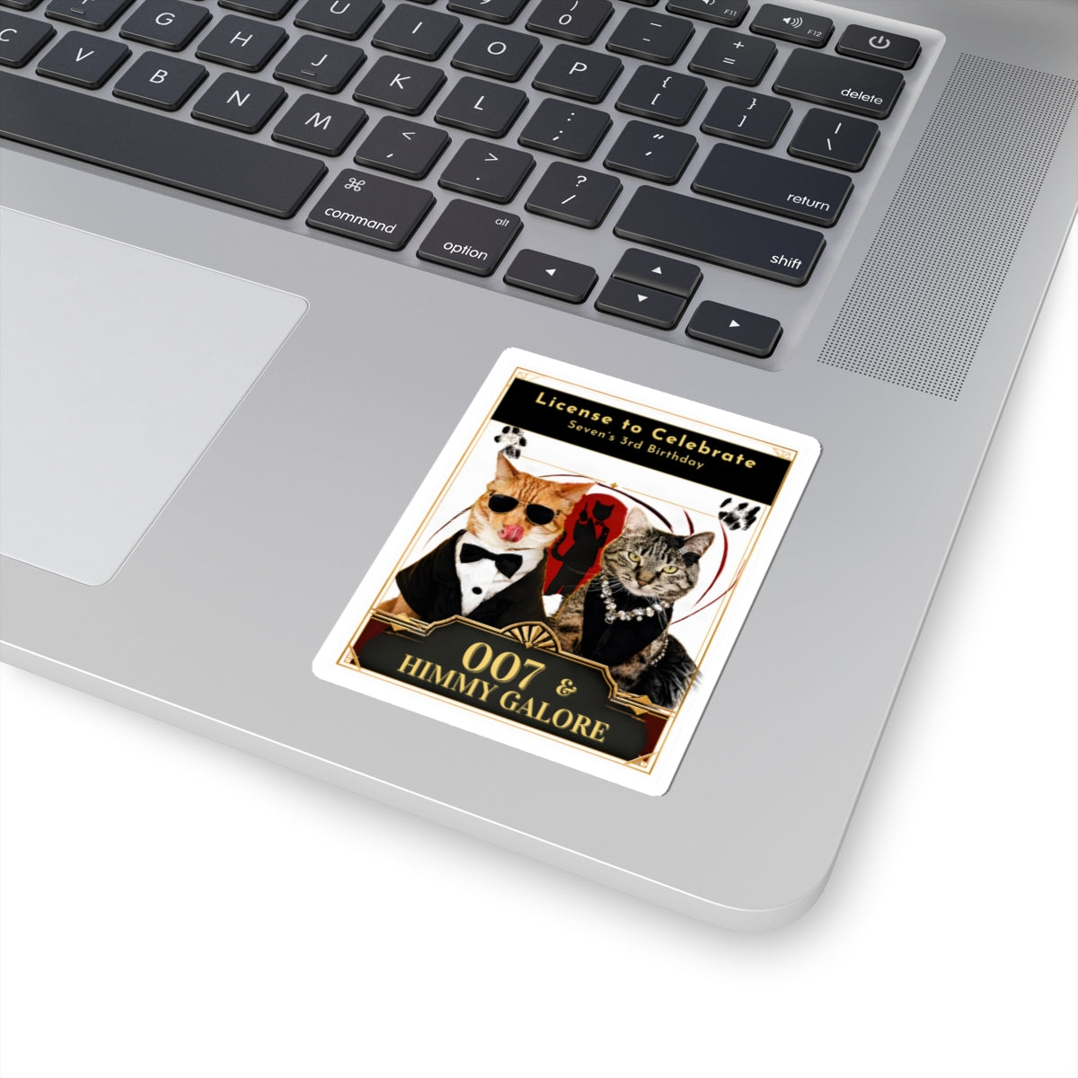 License to Celebrate — Kiss-Cut Sticker