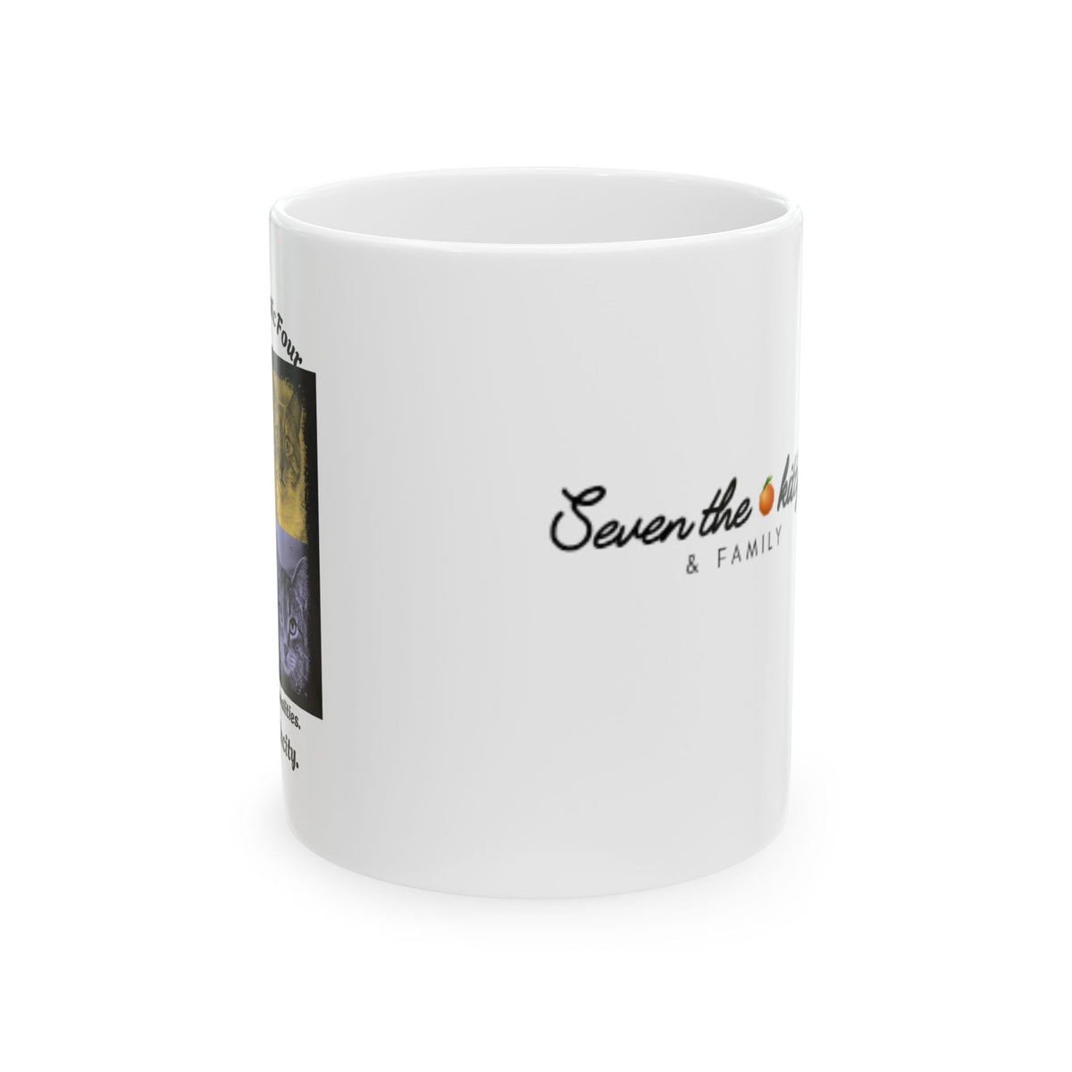 The Flufftastic Four  — White Coffee Cup 11oz