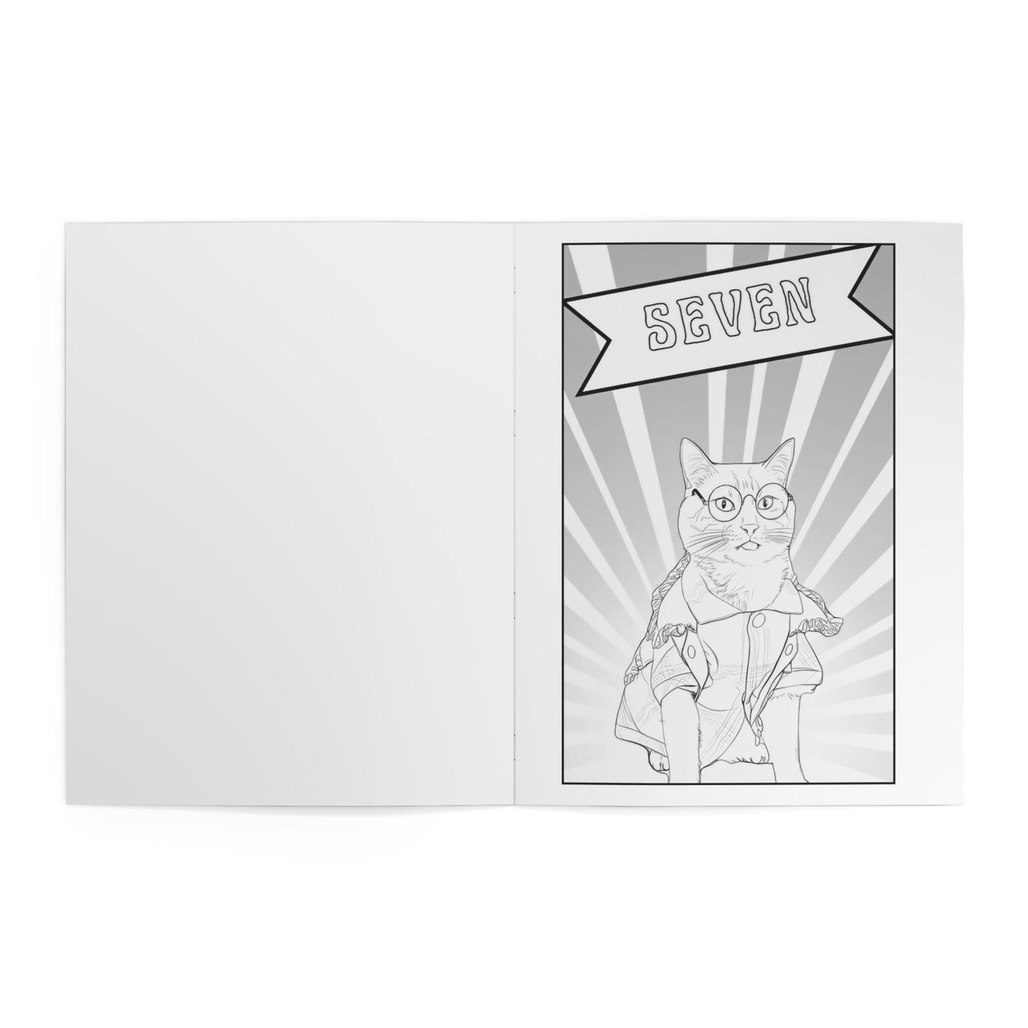 Coloring Book inspired by Seven & Fam- Printed