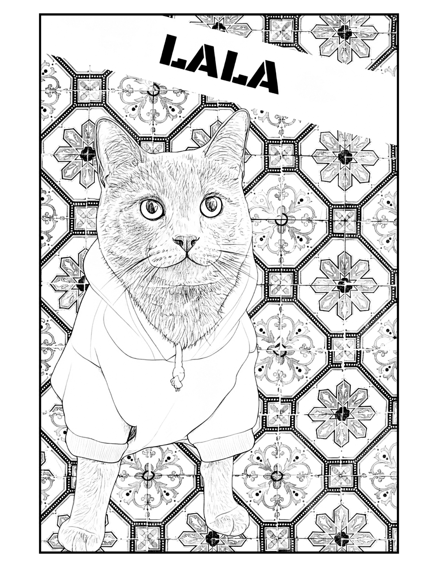 Downloadable Coloring Book inspired by 7 & Fam