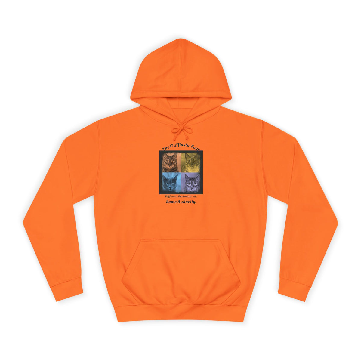 The Flufftastic Four — Unisex Graphic Hoodie