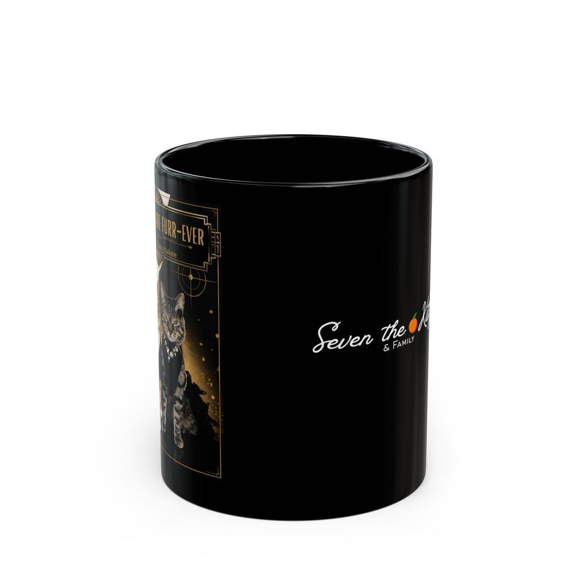 Diamonds are Furr-ever — 11oz Black Coffee Mug