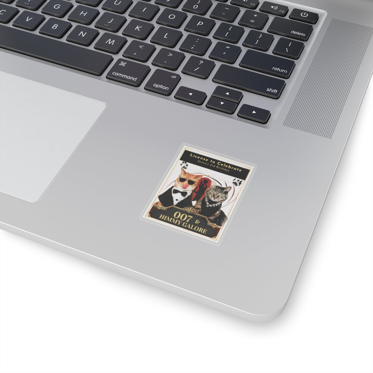 License to Celebrate — Kiss-Cut Sticker