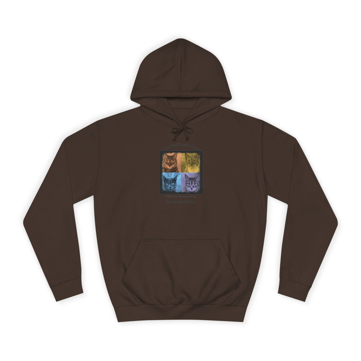 The Flufftastic Four — Unisex Graphic Hoodie
