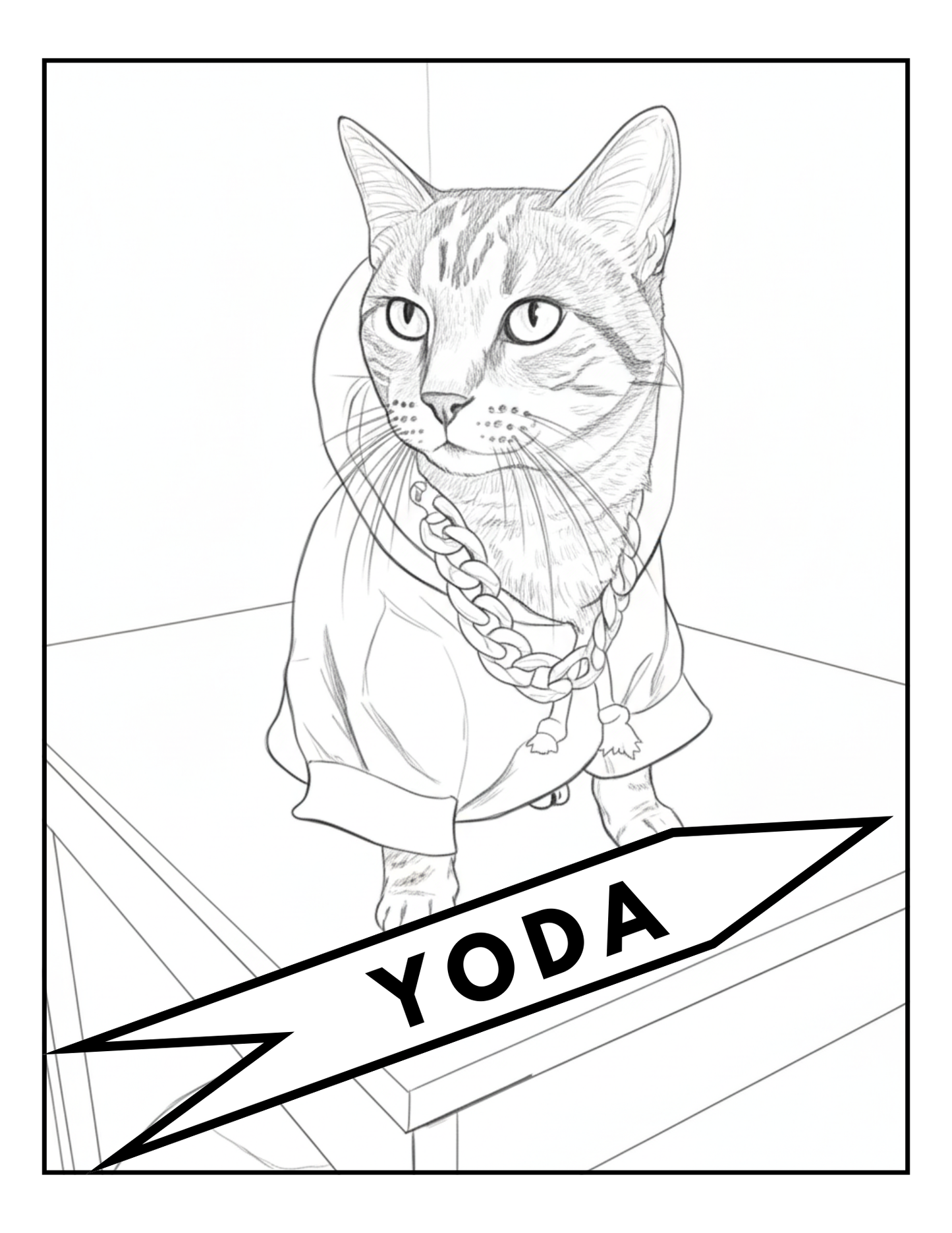 Downloadable Coloring Book inspired by 7 & Fam