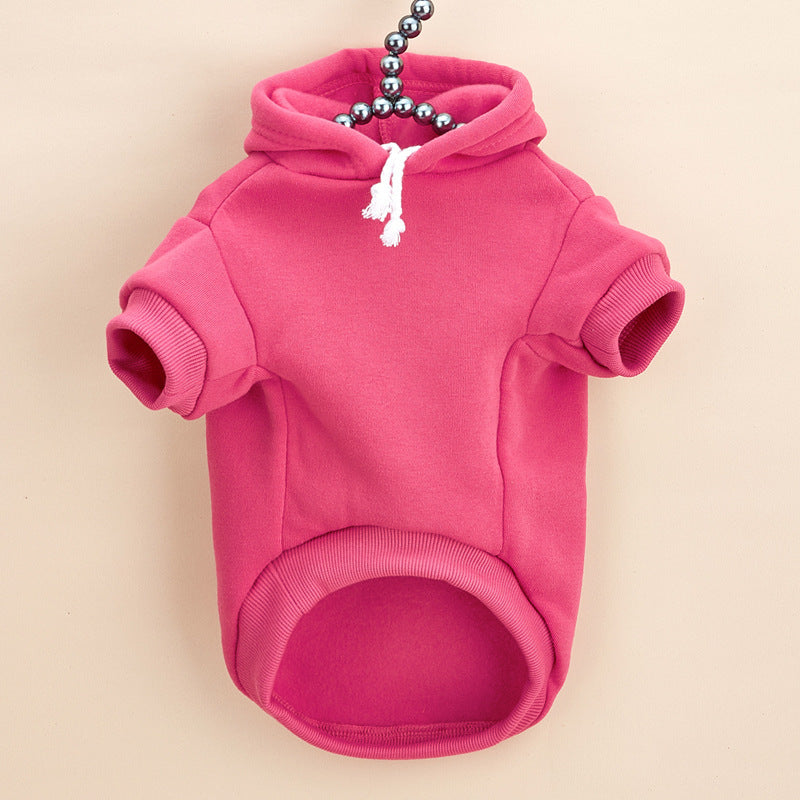 SOLID PET HOODIE