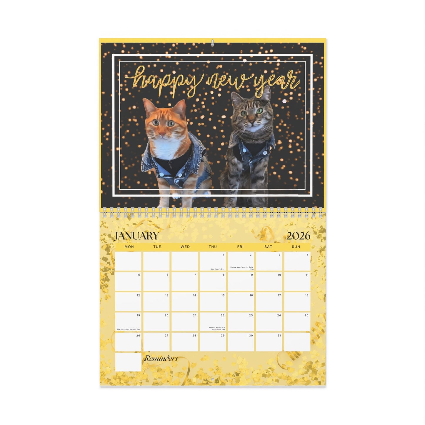 Downloadable 2026 Wall Calendar