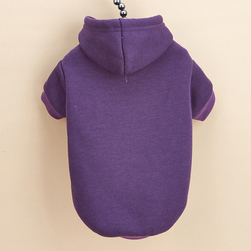 SOLID PET HOODIE