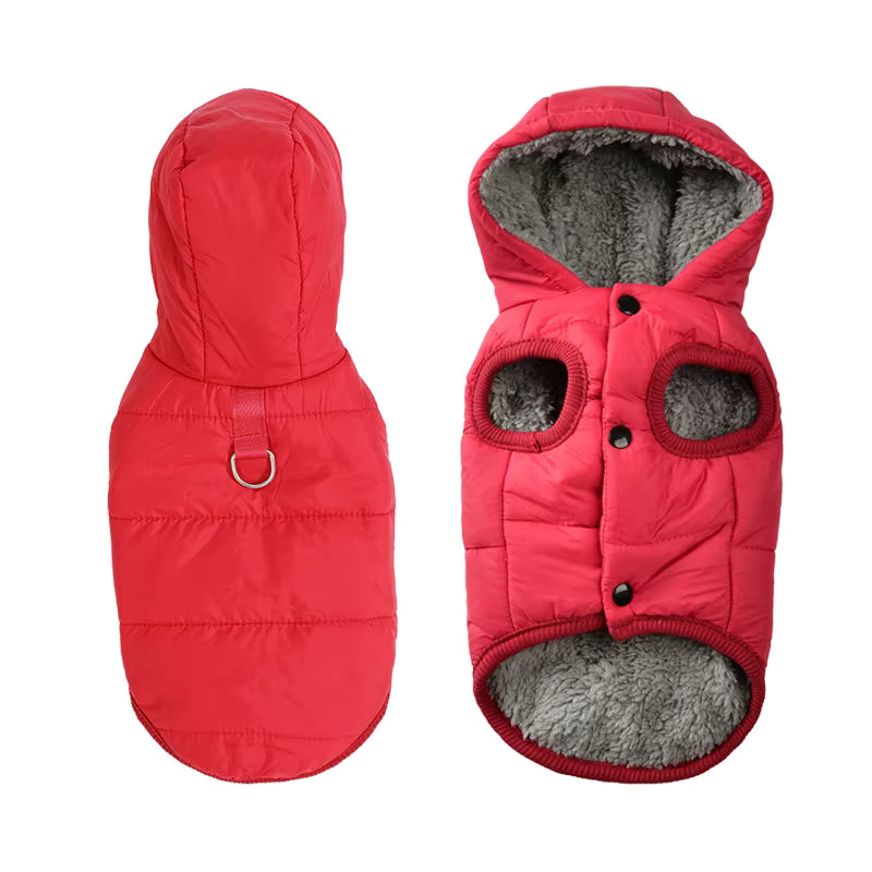 Pet Hoodie Puff Vest