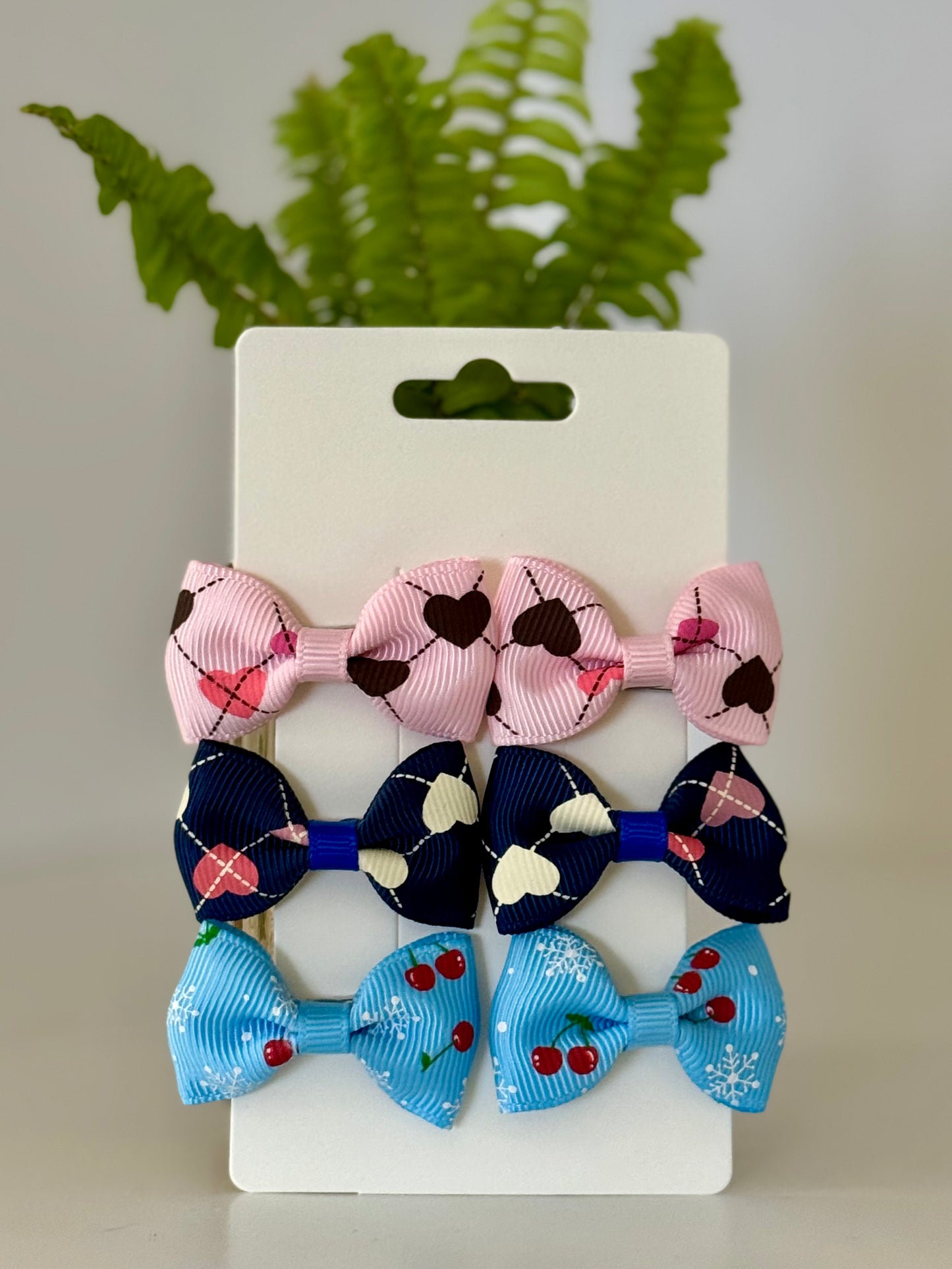 Pet Bow Sets- Matching