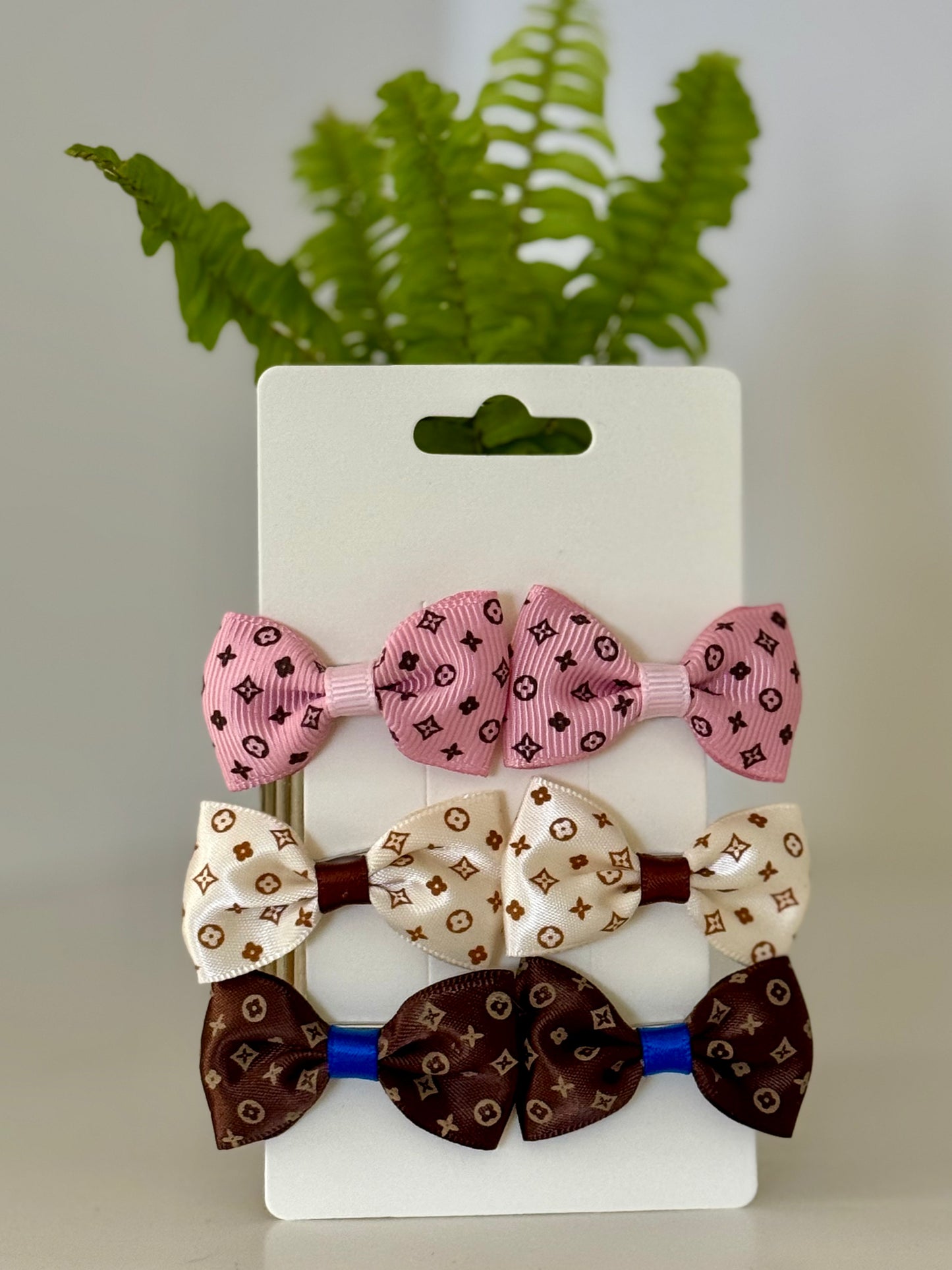 Pet Bow Sets- Matching
