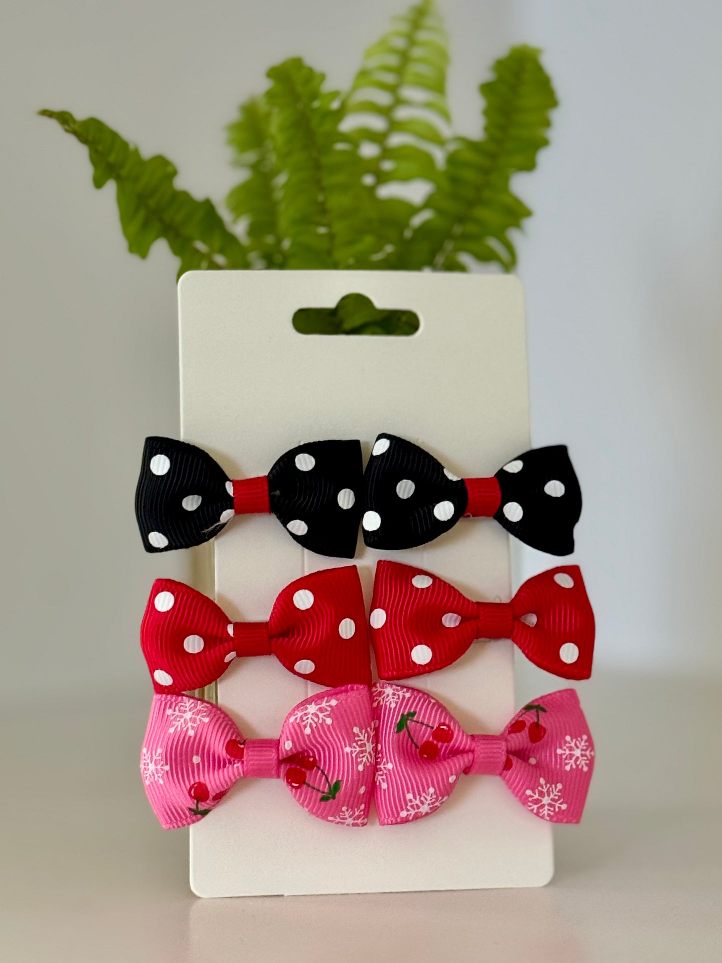 Pet Bow Sets- Matching