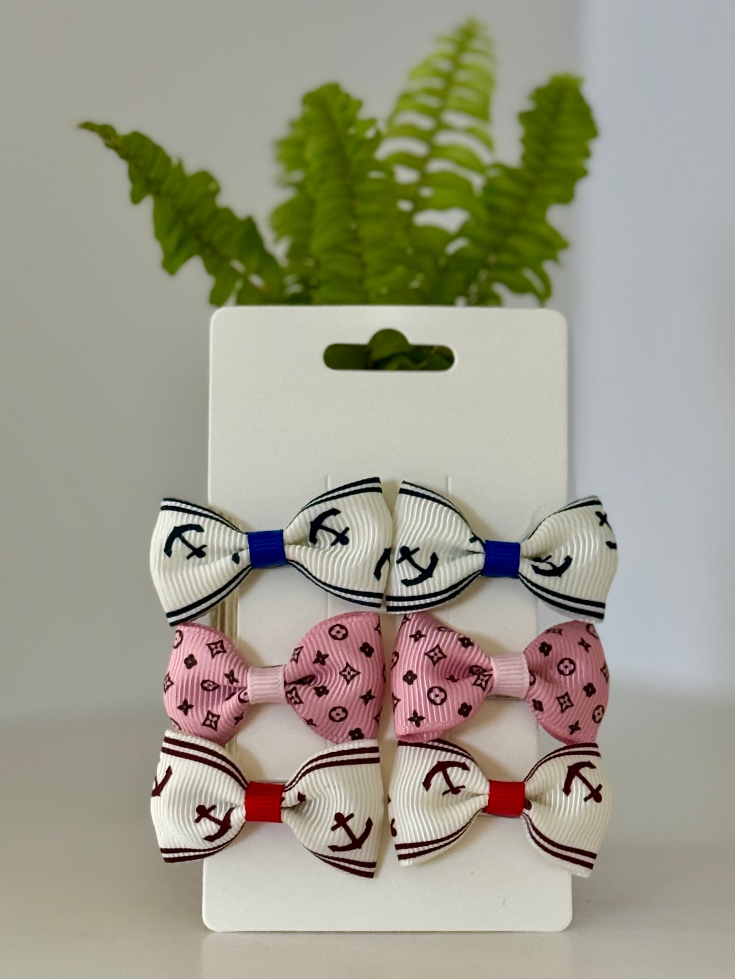 Pet Bow Sets- Matching