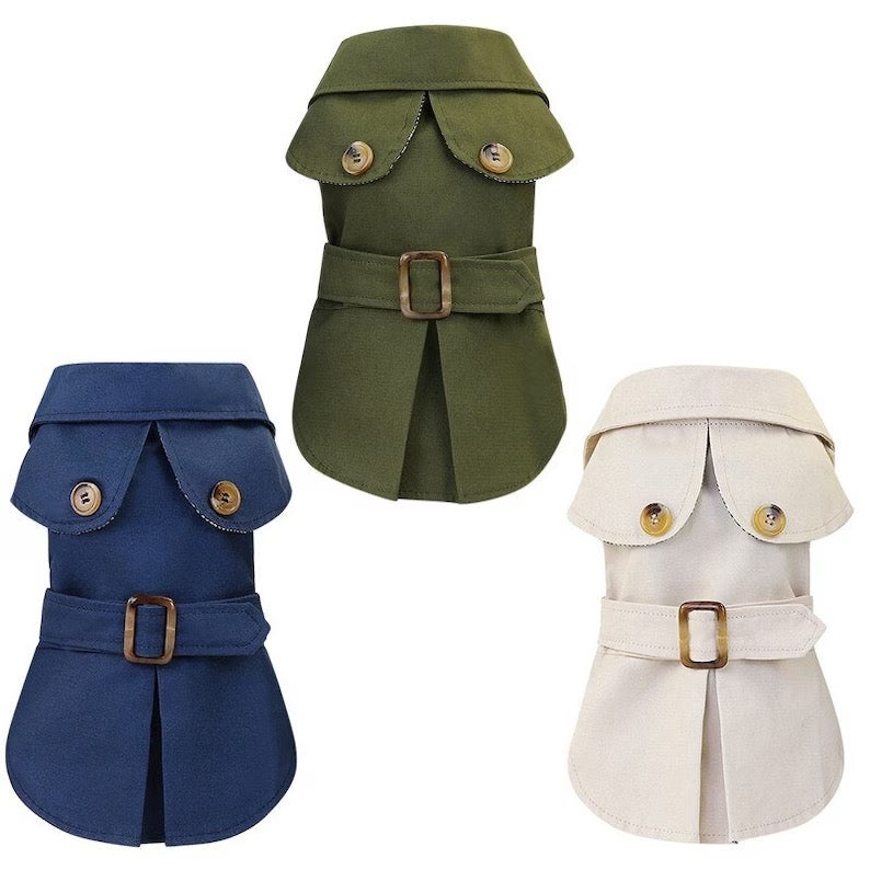 Pet Trench Coat